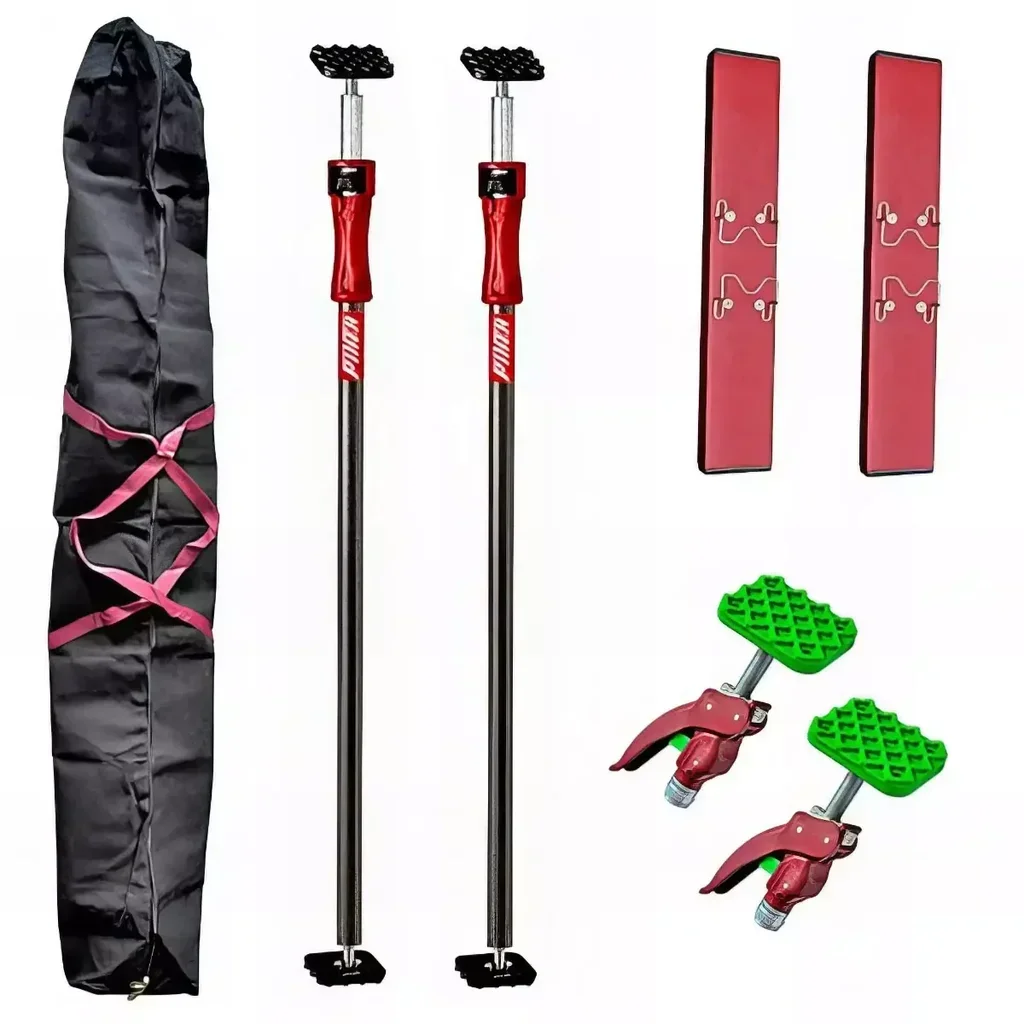 Kit étais télescopiques Piher 155-290 cm + accessoires plaque de plâtre