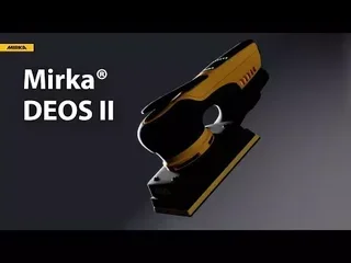 Mirka DEOS Delta II Pro KIT2413CDMFR Kit Levigatrice Angolare - Levigatrice Professionale Ultra-Compatta 10cm Senza Spazzole per Falegnameria