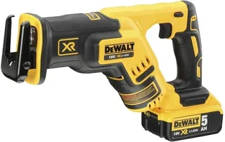 Sierra Sable DEWALT XR 18V 5Ah - Kit 2 Baterías TSTAK DCS367P2