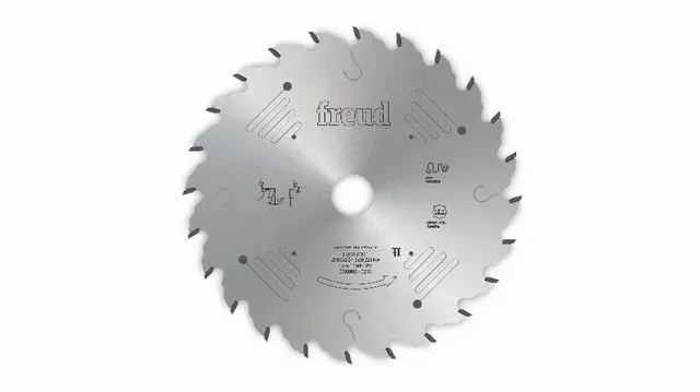 Lame circulaire carbure FREUD 160mm 24 dents bois contreplaqué alésage 20mm