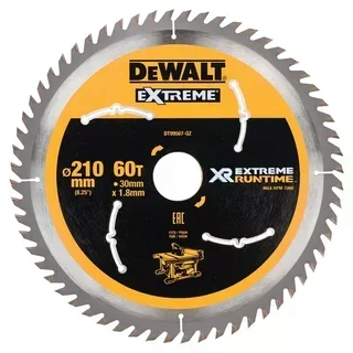 Lame scie circulaire DEWALT DT995 XR Extrême Runtime carbure 3ème génération
