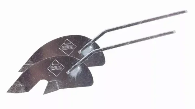 Lame carbure tungstène RUBISCRAPER RUBI 668 - Accessoire coupe-carreaux réaffûtable