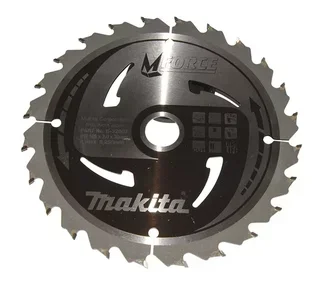 Lame scie circulaire Makita MFORCE 165mm 24 dents bois B-32007