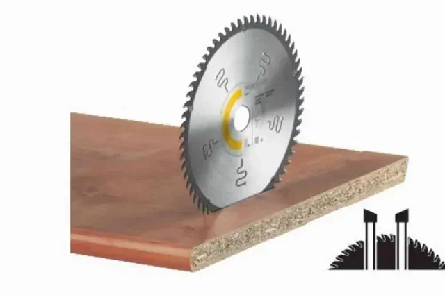 Lame scie circulaire FESTOOL W60 254x30mm 60 dents TKS 80 bois PVC