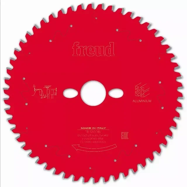Lame scie circulaire FREUD aluminium cuivre laiton plastique scie onglet F03FS09