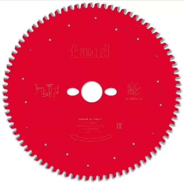 Lame scie circulaire FREUD aluminium cuivre laiton plastique scie onglet F03FS09