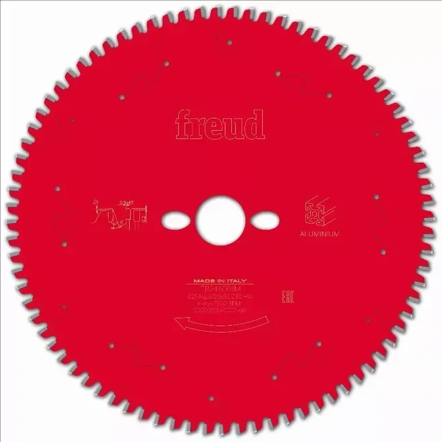 Lame scie circulaire FREUD aluminium cuivre laiton plastique scie onglet F03FS09