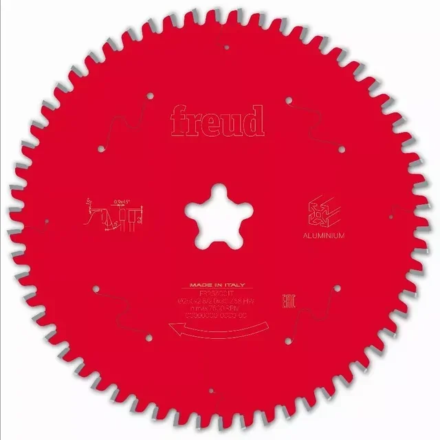 Lame scie circulaire FREUD aluminium cuivre laiton plastique scie onglet F03FS09