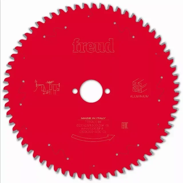 Lame scie circulaire FREUD F03FS aluminium professionnelle carbure TiCo