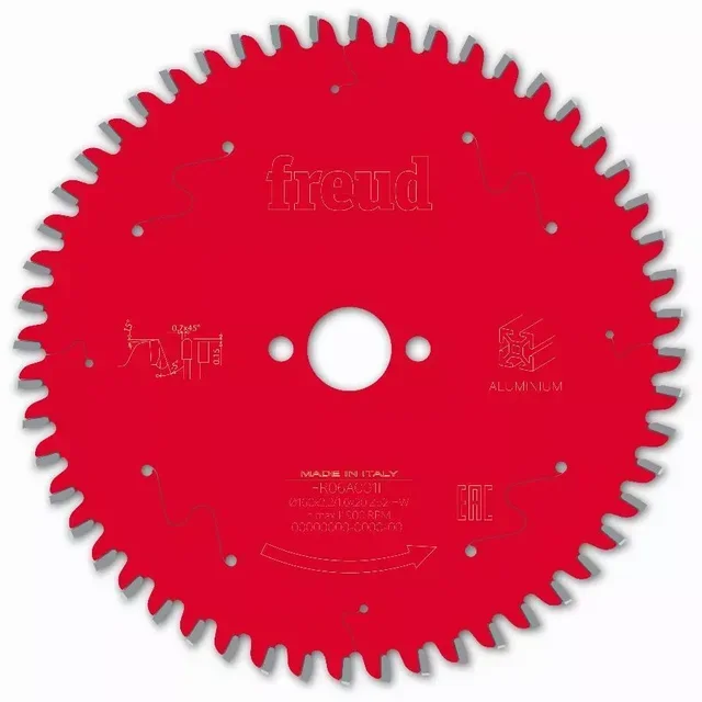 Lame scie circulaire FREUD F03FS aluminium professionnelle carbure TiCo