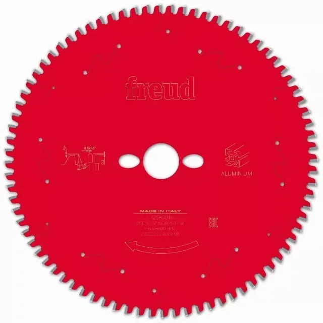 Lame scie circulaire FREUD F03FS aluminium professionnelle carbure TiCo