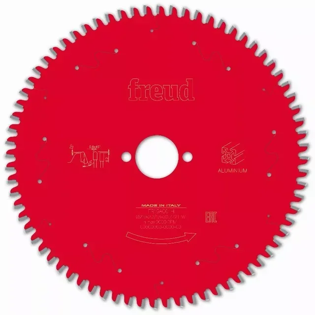 Lame scie circulaire FREUD F03FS aluminium professionnelle carbure TiCo