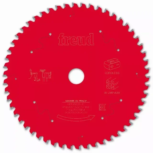 Lame scie circulaire FREUD F03FS aluminium professionnelle carbure TiCo