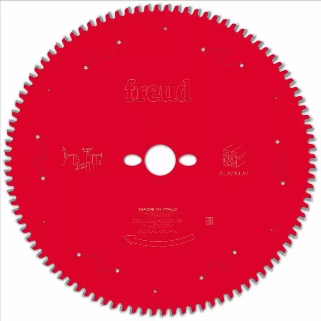 Lame scie circulaire FREUD F03FS aluminium professionnelle carbure TiCo