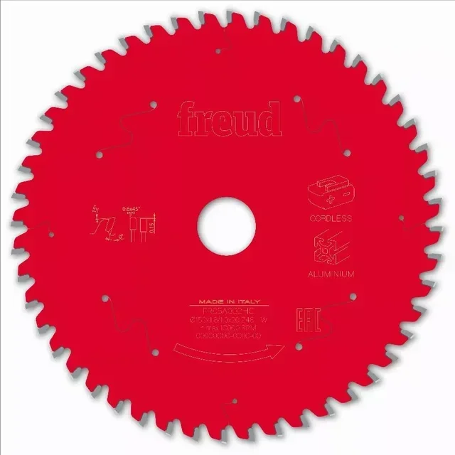 Lame scie circulaire FREUD F03FS aluminium professionnelle carbure TiCo