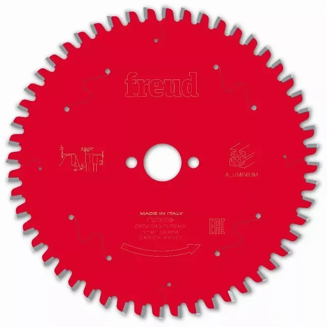 Lame scie circulaire FREUD F03FS aluminium professionnelle carbure TiCo