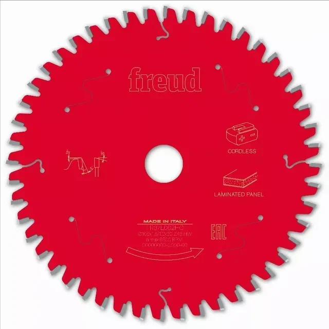 Lame scie circulaire FREUD F03FS TiCo - Coupe optimale mélaminé MDF stratifié