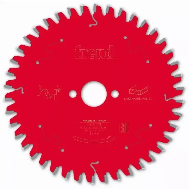 Lame scie circulaire FREUD F03FS TiCo - Coupe optimale mélaminé MDF stratifié