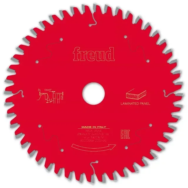 Lame scie circulaire FREUD F03FS TiCo - Coupe optimale mélaminé MDF stratifié