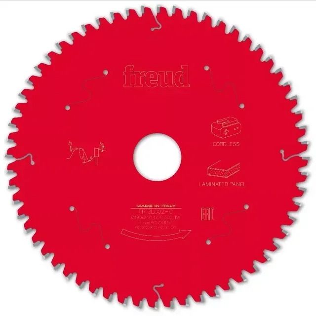 Lame scie circulaire FREUD F03FS TiCo - Coupe optimale mélaminé MDF stratifié