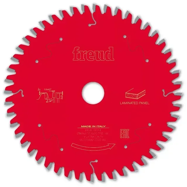 Lame scie circulaire FREUD F03FS TiCo - Coupe optimale mélaminé MDF stratifié