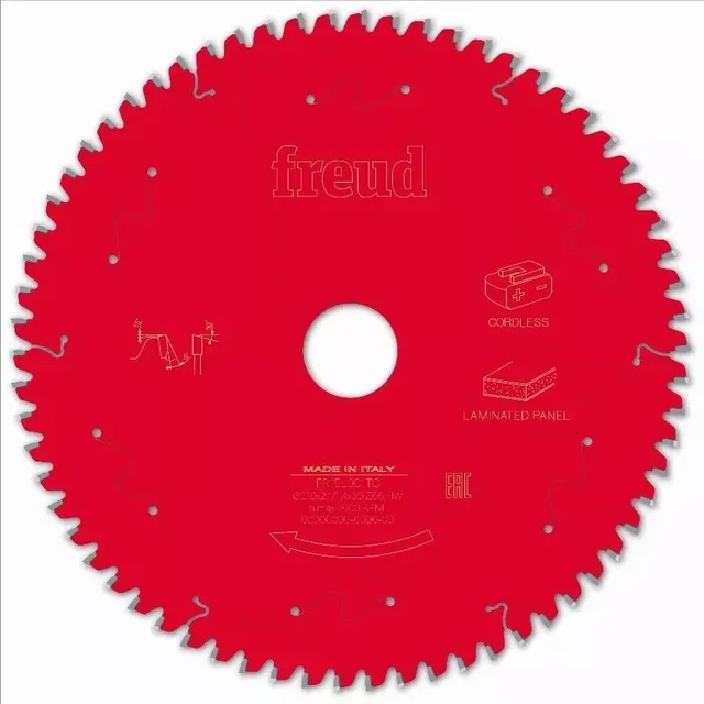 Lame scie circulaire FREUD F03FS TiCo - Coupe optimale mélaminé MDF stratifié