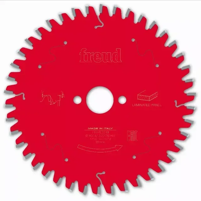 Lame scie circulaire FREUD F03FS TiCo - Coupe optimale mélaminé MDF stratifié