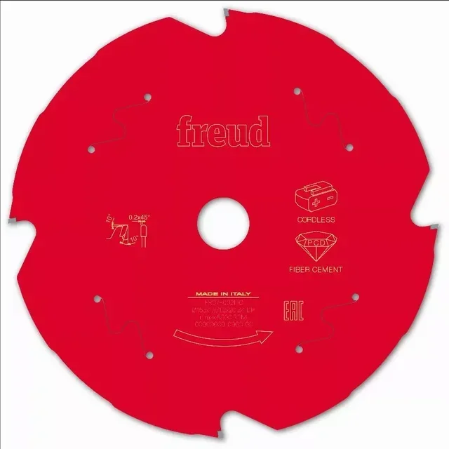 Lame scie circulaire FREUD F03FS diamant fibrociment plâtre