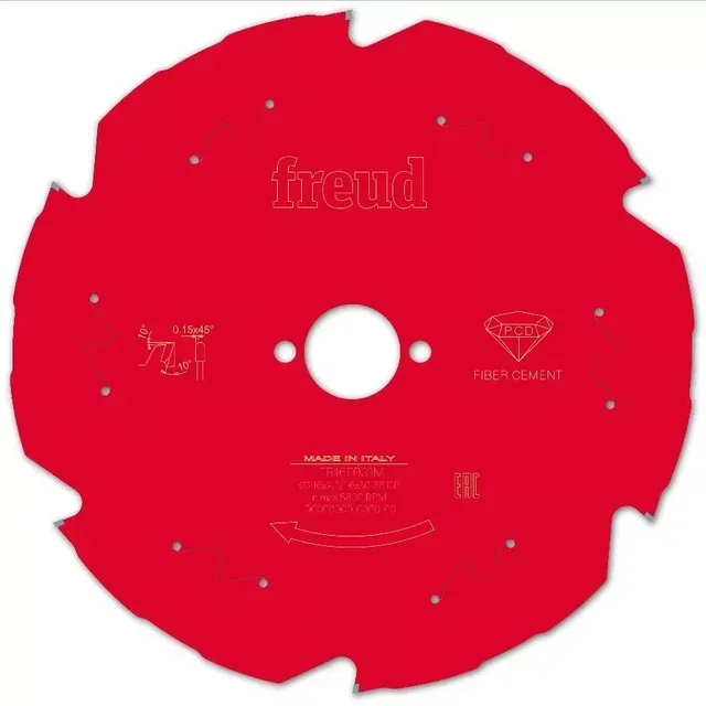 Lame scie circulaire FREUD F03FS diamant fibrociment plâtre