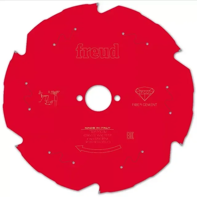 Lame scie circulaire FREUD F03FS diamant fibrociment plâtre