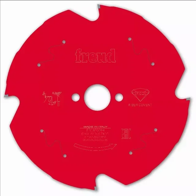 Lame scie circulaire FREUD F03FS diamant fibrociment plâtre