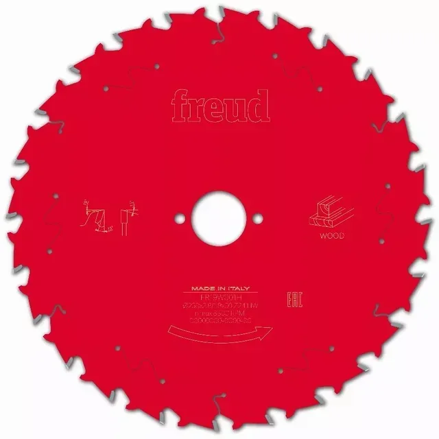 Lama per sega circolare Freud in carburo di tungsteno per legno massello