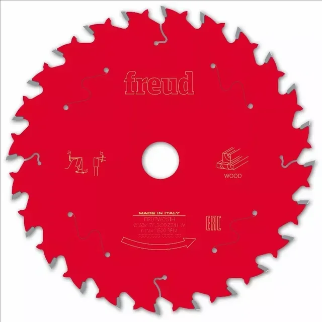 Lama per sega circolare Freud in carburo di tungsteno per legno massello