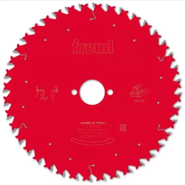 Lama per sega circolare Freud in carburo di tungsteno per legno massello