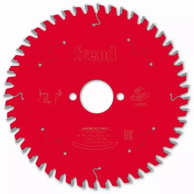 Lama per sega circolare Freud in carburo di tungsteno per legno massello