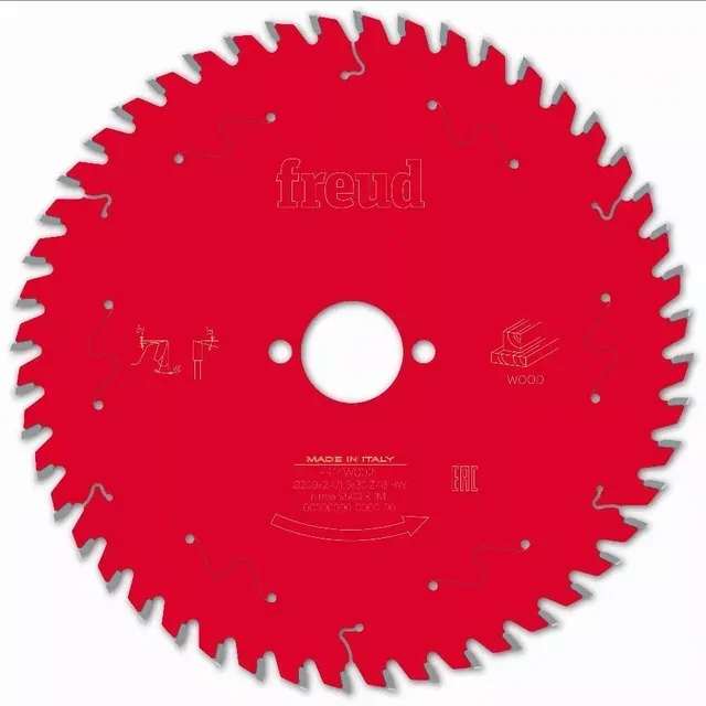 Lama per sega circolare Freud in carburo di tungsteno per legno massello