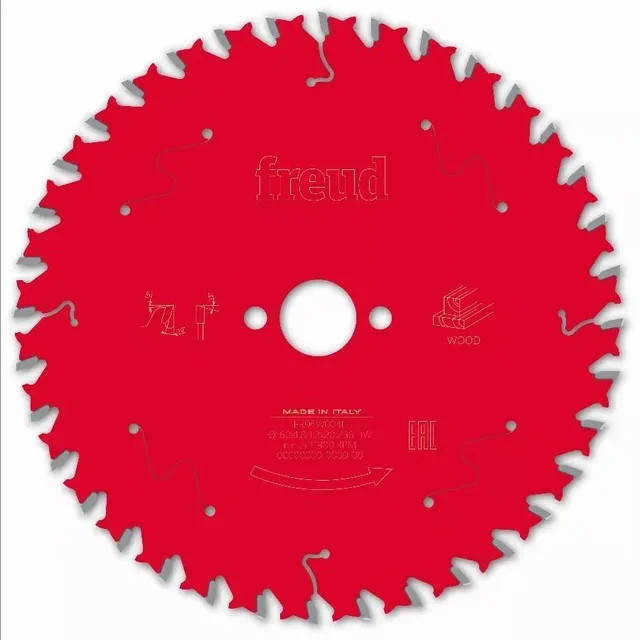 Lama per sega circolare Freud in carburo di tungsteno per legno massello