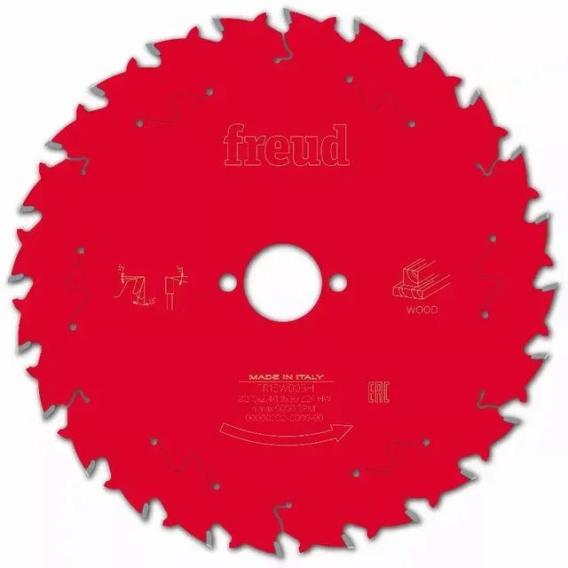 Lama per sega circolare Freud in carburo di tungsteno per legno massello
