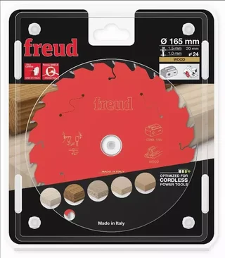 Lama per sega circolare Freud in carburo di tungsteno per legno massello