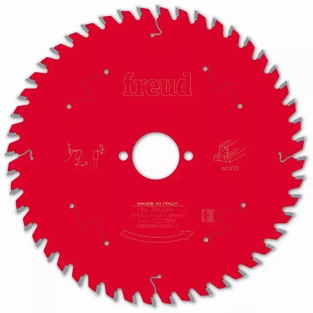 Lama per sega circolare Freud in carburo di tungsteno per legno massello