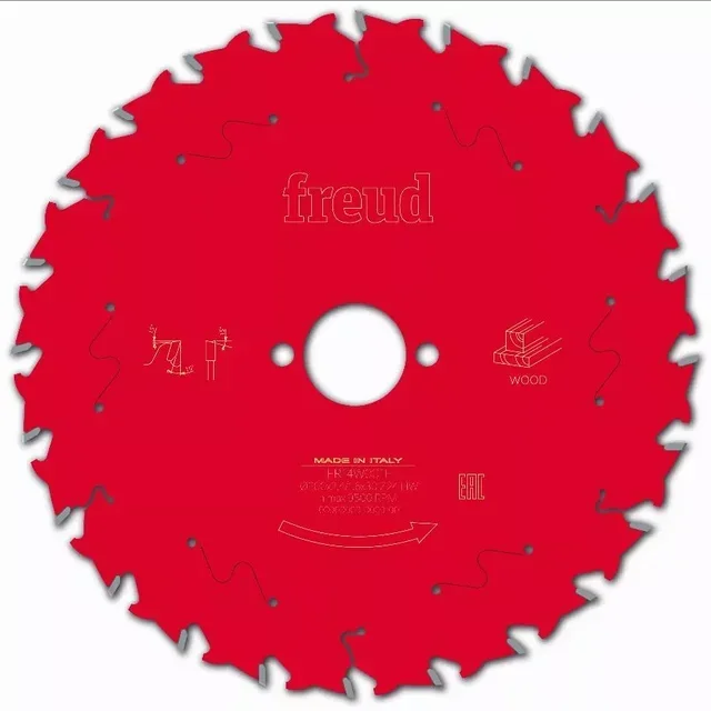 Lama per sega circolare Freud in carburo di tungsteno per legno massello