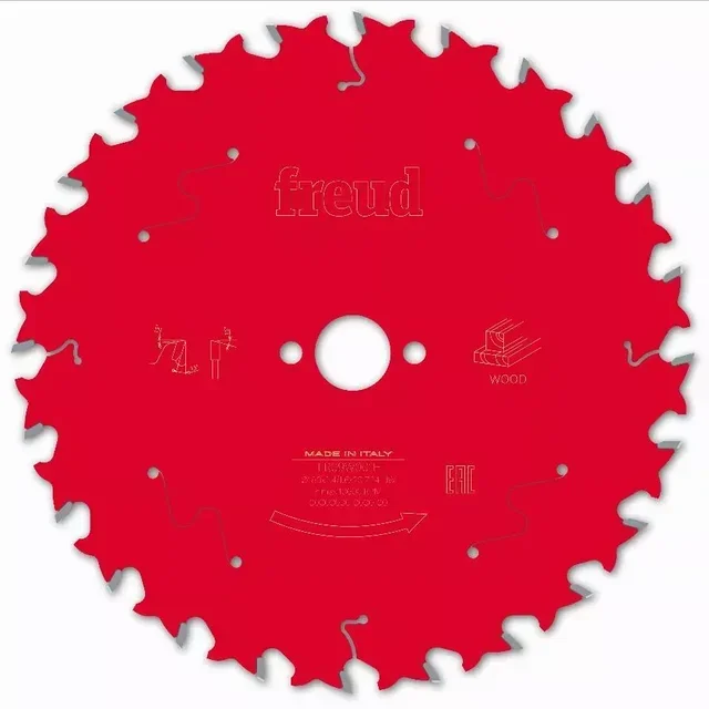 Lama per sega circolare Freud in carburo di tungsteno per legno massello