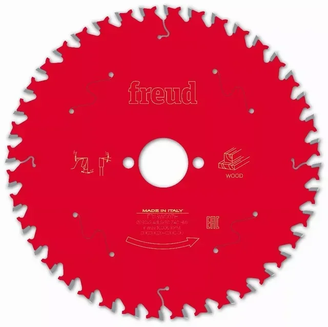 Lama per sega circolare Freud in carburo di tungsteno per legno massello