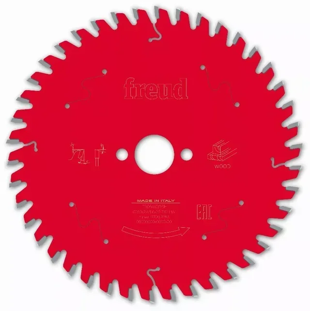 Lama per sega circolare Freud in carburo di tungsteno per legno massello