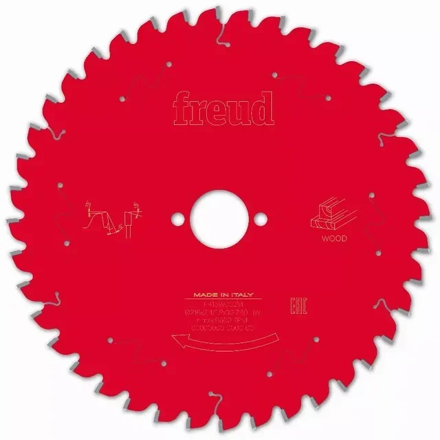 Lama per sega circolare Freud in carburo di tungsteno per legno massello