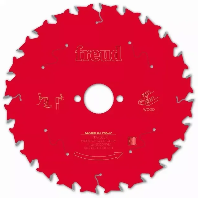Lama per sega circolare Freud in carburo di tungsteno per legno massello