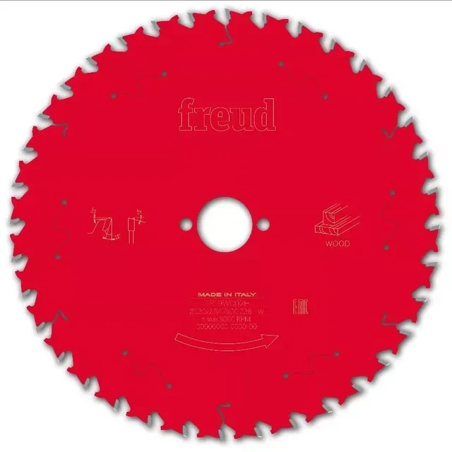 Lama per sega circolare Freud in carburo di tungsteno per legno massello