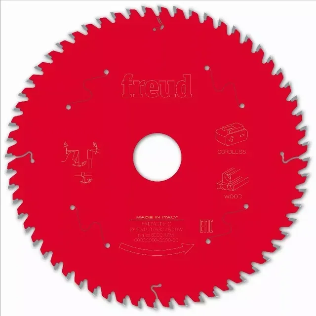 Lama per sega circolare Freud in carburo di tungsteno per legno massello