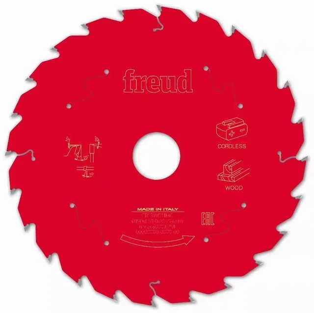 Lama per sega circolare Freud in carburo di tungsteno per legno massello