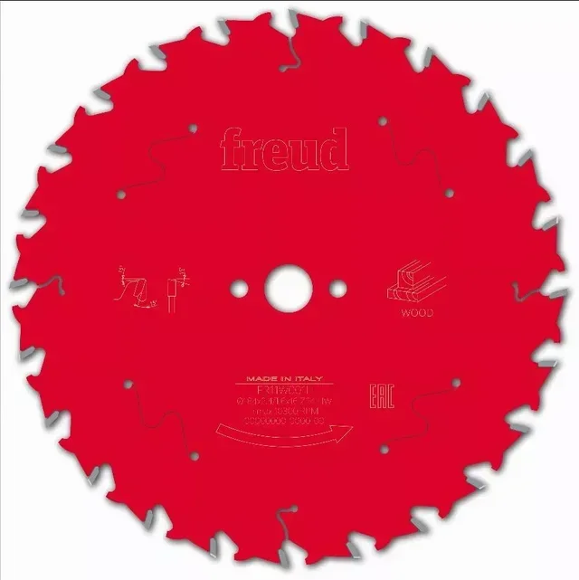 Lama per sega circolare Freud in carburo di tungsteno per legno massello